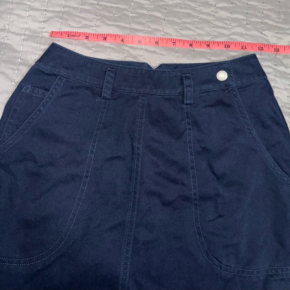 vintage Lauren Ralph Lauren navy blue mini skirt size 2 NWOT - Picture 4 of 8